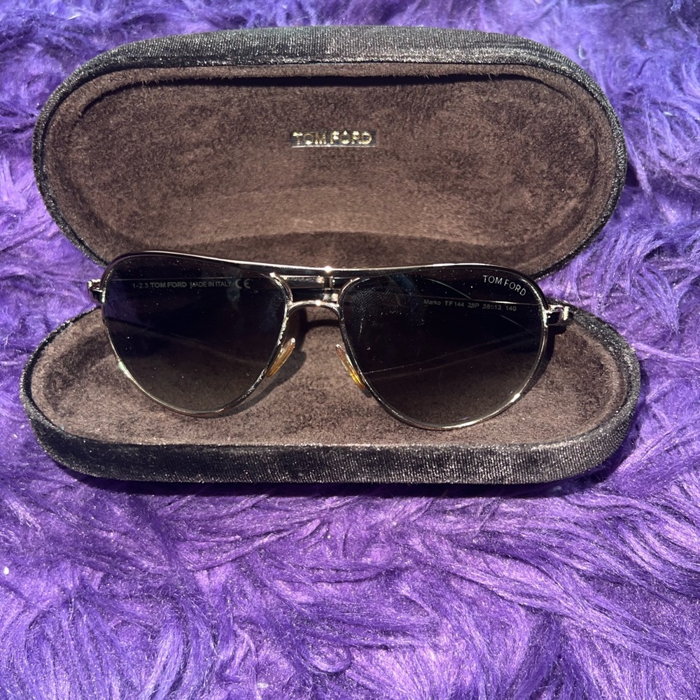 Tom Ford Marko Aviator Sunglasses